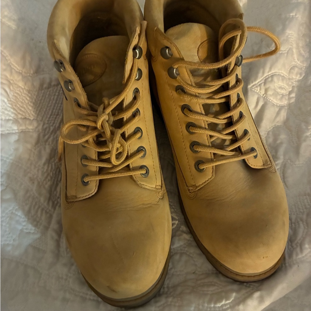 Lugz Tan Leather Boots 12